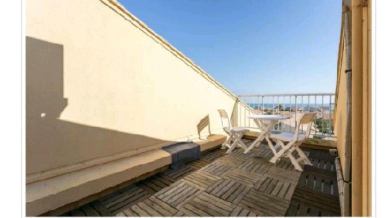 F3 Narbone-Plage Avec Solarium 250M De La Mer Vue Mer Et Clape Narbonne-Plage Exteriér fotografie